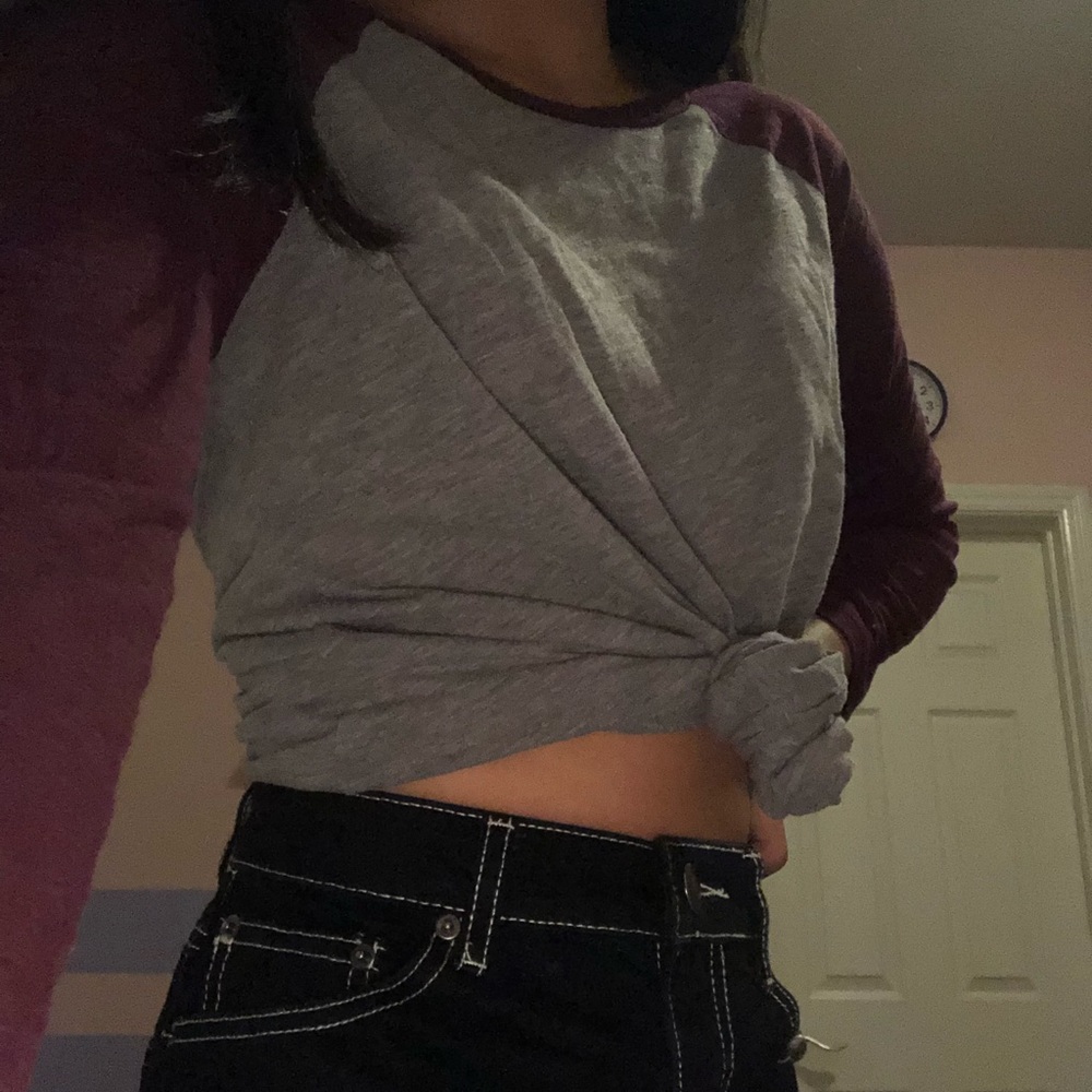 CASUAL BASEBALL TEE! from pink